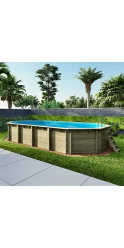 Piscine bois Altanka 8,57 x 4,57 x h1,45m