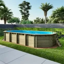 Piscine bois Altanka 8,57 x 4,57 x h1,45m