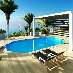 Piscine bois Altanka 8,57 x 4,57 x h1,45m