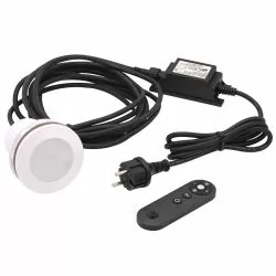 Projecteur piscine Power Spot LED Ubbink et télécommande Projecteur piscine Power Spot LED Ubbink et télécommande