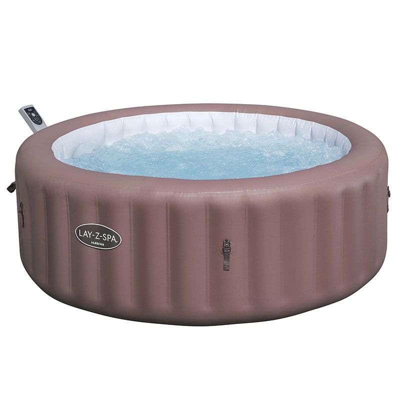 HawaiianProDesigns InThePink８’6”Horizon Spa Hawaii 6 Smart AirJet Bestway | Pompe Ultrafit et EnergySense
