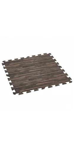 Dalle de protection de sol piscine Bestway effet bois (lot de 12)