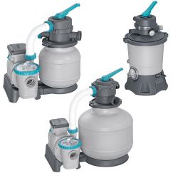 Platine de filtration a sable Flowclear Bestway avec Chemconnect