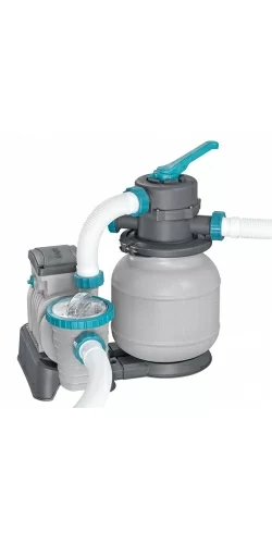 Platine de filtration a sable Flowclear Bestway avec Chemconnect