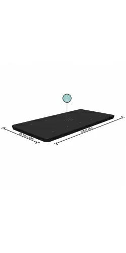 Bâche de protection pour piscine Bestway rectangulaire