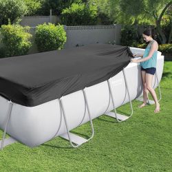 Bâche de protection pour piscine Bestway rectangulaire
