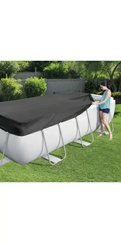 Bâche de protection pour piscine Bestway rectangulaire