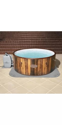 Tapis de sol Bestway Spa 1,96 x 1,96m avec tapis additionnel 46,4 x 36,3cm