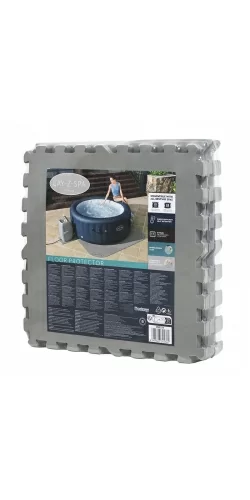 Tapis de sol Bestway Spa 1,96 x 1,96m avec tapis additionnel 46,4 x 36,3cm