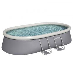 Piscine Bestway ovale Fast Set 4,88 x 3,05 x h1,07m