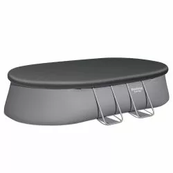 Piscine Bestway ovale Fast Set 4,88 x 3,05 x h1,07m Piscine Bestway ovale Fast Set 4,88 x 3,05 x h1,07m