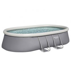 Piscine Bestway ovale Fast Set 4,88 x 3,05 x h1,07m