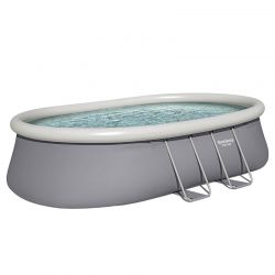 Piscine Bestway ovale Fast Set 5,49 x 3,66 x h1,22m