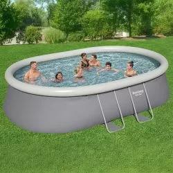 Piscine Bestway ovale Fast Set 5,49 x 3,66 x h1,22m