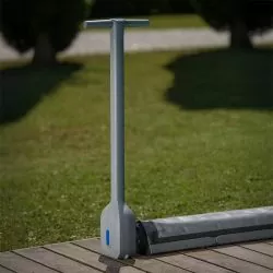 Enrouleur motorisé iScoot APF pour bâche à barres Enrouleur motorisé iScoot APF pour bâche à barres