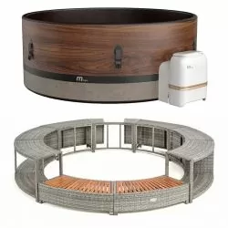 Kit Spa gonflable et mobilier rond Bestway 180cm 