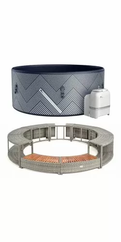 Kit Spa gonflable et mobilier rond Bestway 180cm 