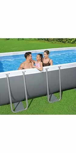 Piscine Bestway Rectangulaire Steel Pro Max à sable 4,88 x 2,44 x h1,22m