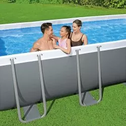 Piscine Bestway Rectangulaire Steel Pro Max à sable 4,88 x 2,44 x h1,22m
