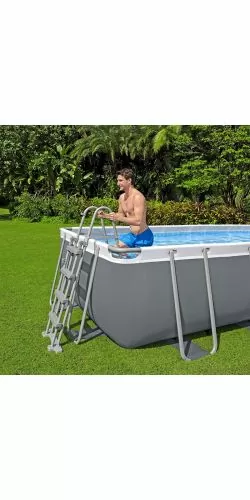 Piscine Bestway Rectangulaire Steel Pro Max à sable 4,88 x 2,44 x h1,22m