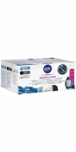 Balles filtrantes Aqualoon tricolores