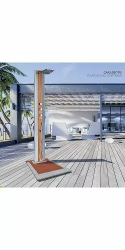 Caillebotis pour douche solaire Poolstar