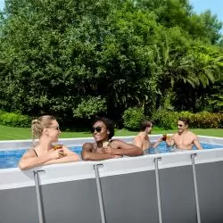 Piscine Bestway Rectangulaire Steel Pro Max 4,12 x 2,01 x h1,22m