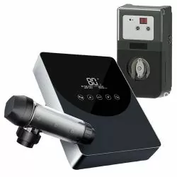 Pack électrolyseur au sel Crystal Pad + régulation pH Crystal