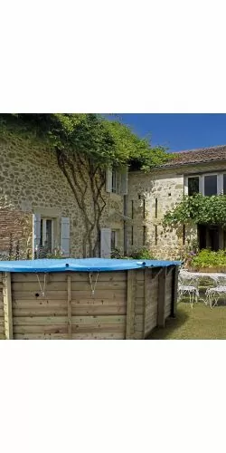 Bâche à barres pour piscine rectangulaire Ubbink