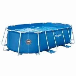 Piscine tubulaire ovale FunSicle Activity 4,24 x 2,50 x h.1,00m