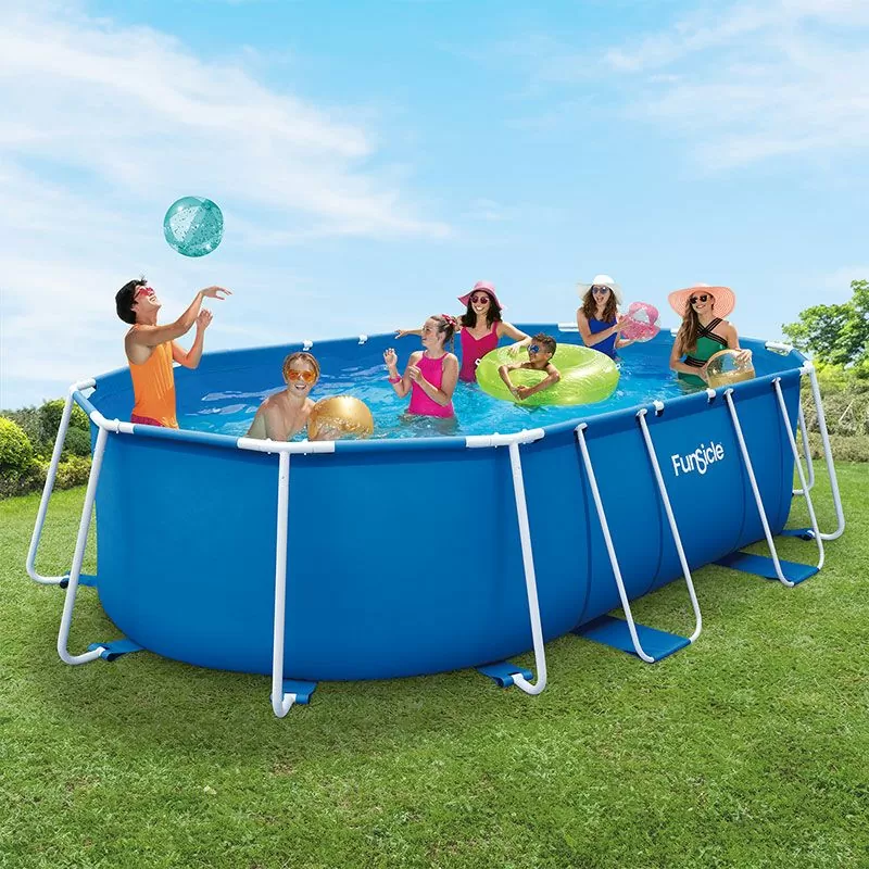 Piscine tubulaire ovale FunSicle Activity 4,88 x 3,05 x h.1,07m Piscine tubulaire ovale FunSicle Activity 4,88 x 3,05 x h.1,07m