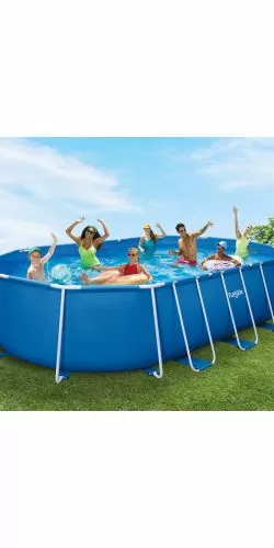 Piscine tubulaire ovale FunSicle Activity 6,10 x 3,66 x h.1.22m