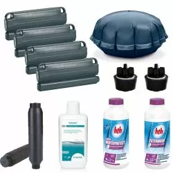 Kit hivernage complet 7-en-1 spécial piscine bois