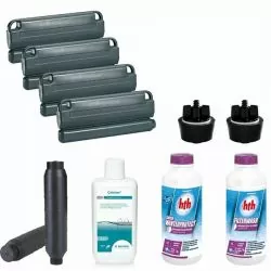 Kit hivernage complet 6-en-1 spécial piscine bois