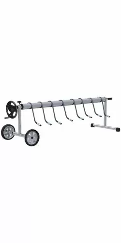 Enrouleur classique Jardimagine pour piscine bois enterrée