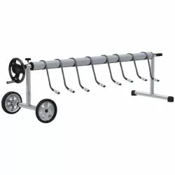 Enrouleur classique Jardimagine pour piscine bois enterrée