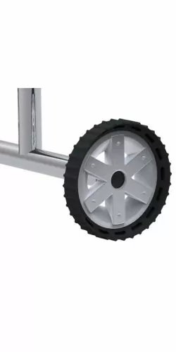 Pied de l'enrouleur classique Jardimagine pour piscine bois enterrée