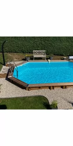 Piscine bois Wasabi 6.20 x 3.95 x h1.27m