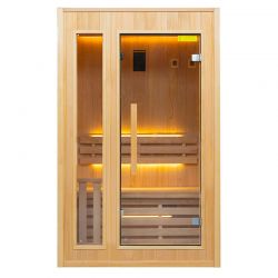 Sauna traditionnel à vapeur Zen 2 places