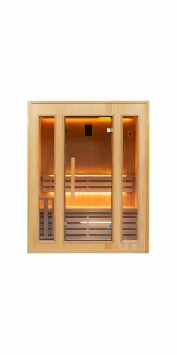 Sauna traditionnel à vapeur Zen 3 places