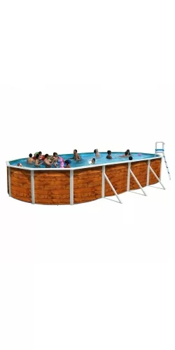 Piscine acier Etnica ovale