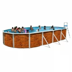 Piscine acier Etnica ovale