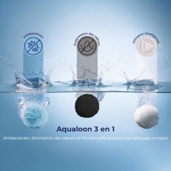 Balles filtrantes Aqualoon tricolores