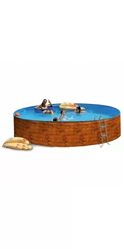Piscine acier Etnica ronde basic