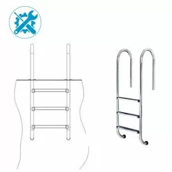 Pièces détachées pour échelle inox Ubbink