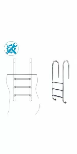 Pièces détachées pour échelle inox Ubbink