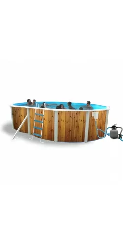 Piscine acier Veta ovale