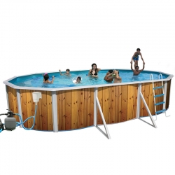 Piscine acier Veta ovale