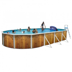 Piscine acier Veta ovale