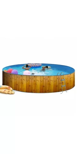 Piscine acier Veta ronde basic